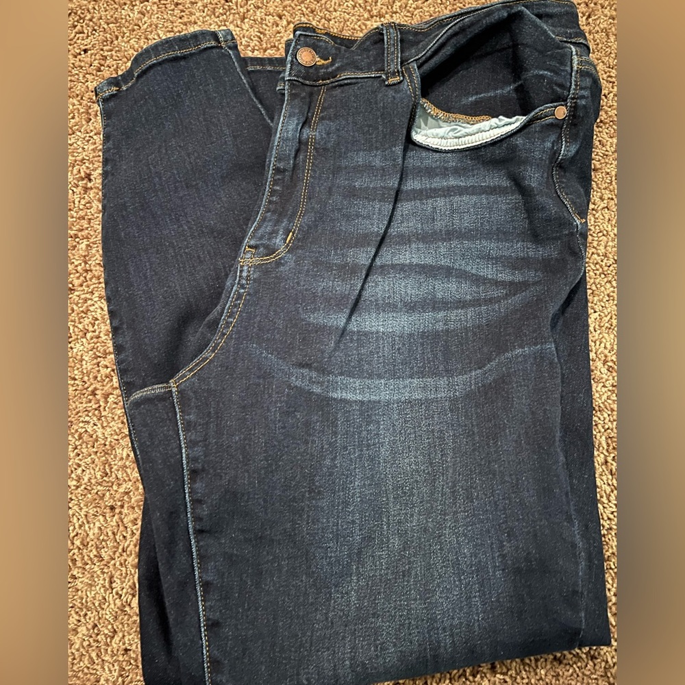 Judy Blue Dark Denim Skinny Fit Size 22W